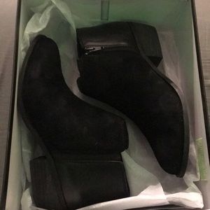 Dune London suede low ankle boots